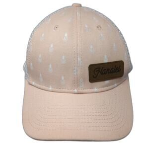 Hanalei Patch Snapback Mesh Back Trucker Hat Pink One Size Ouray